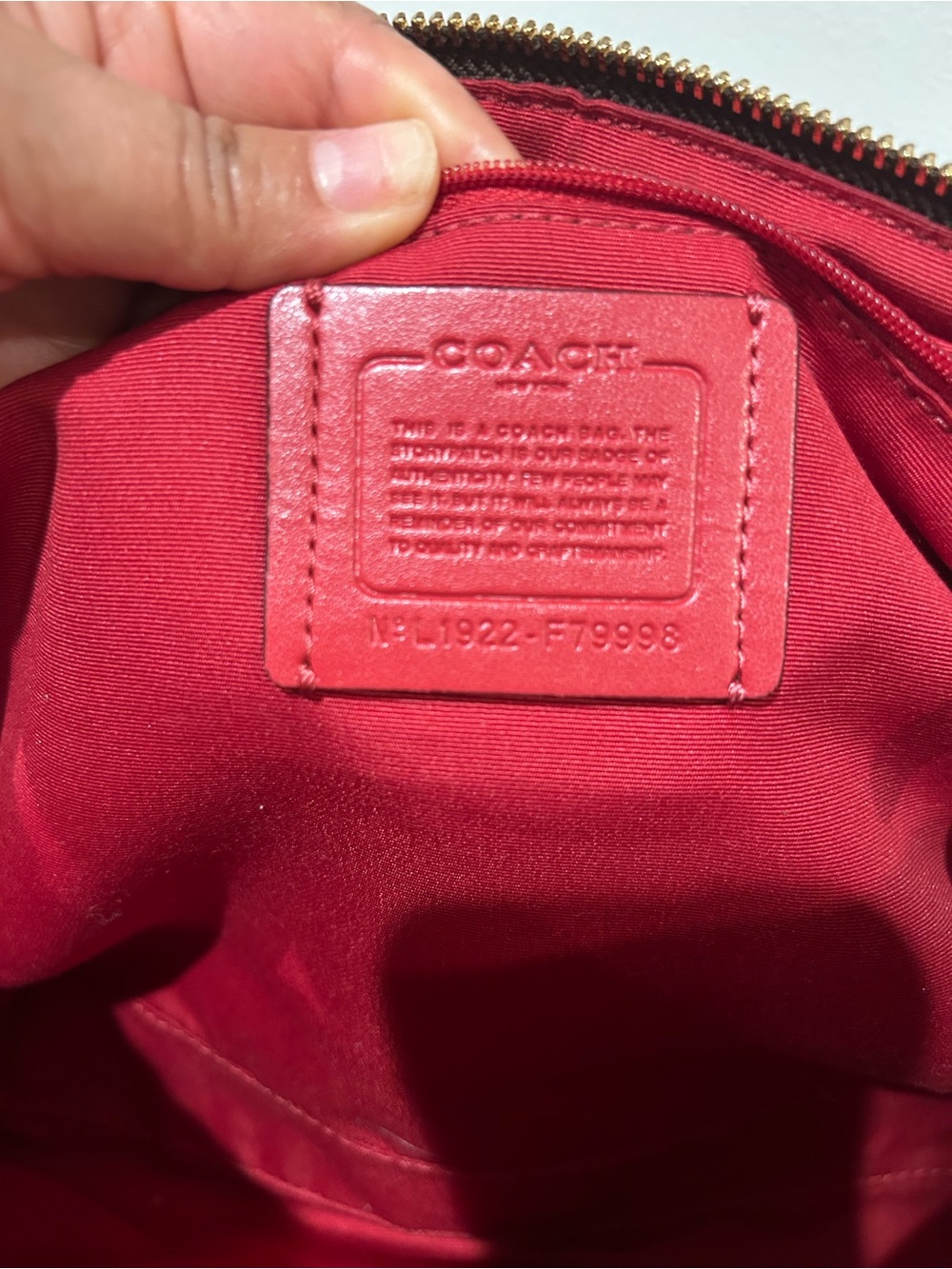 Coach Prairie Satchel in Signature Canvas (Style#F79998) EUC - Picture 3 of 11